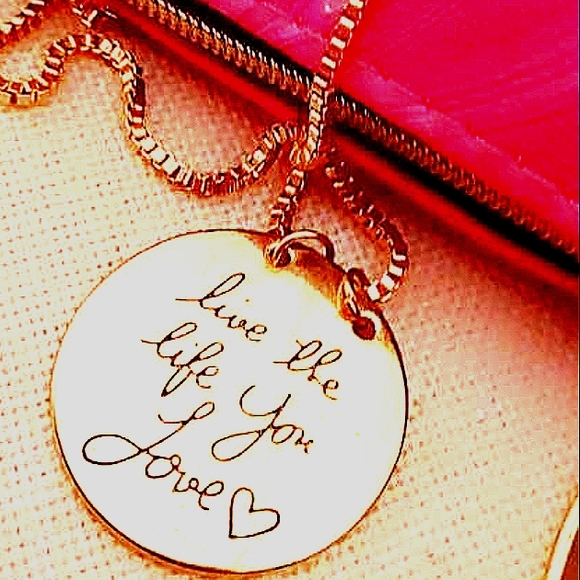 ☀️ 3 for 10 ⭐Dual Side/Necklace. Positive affirmations one on each side! - Picture 2 of 3